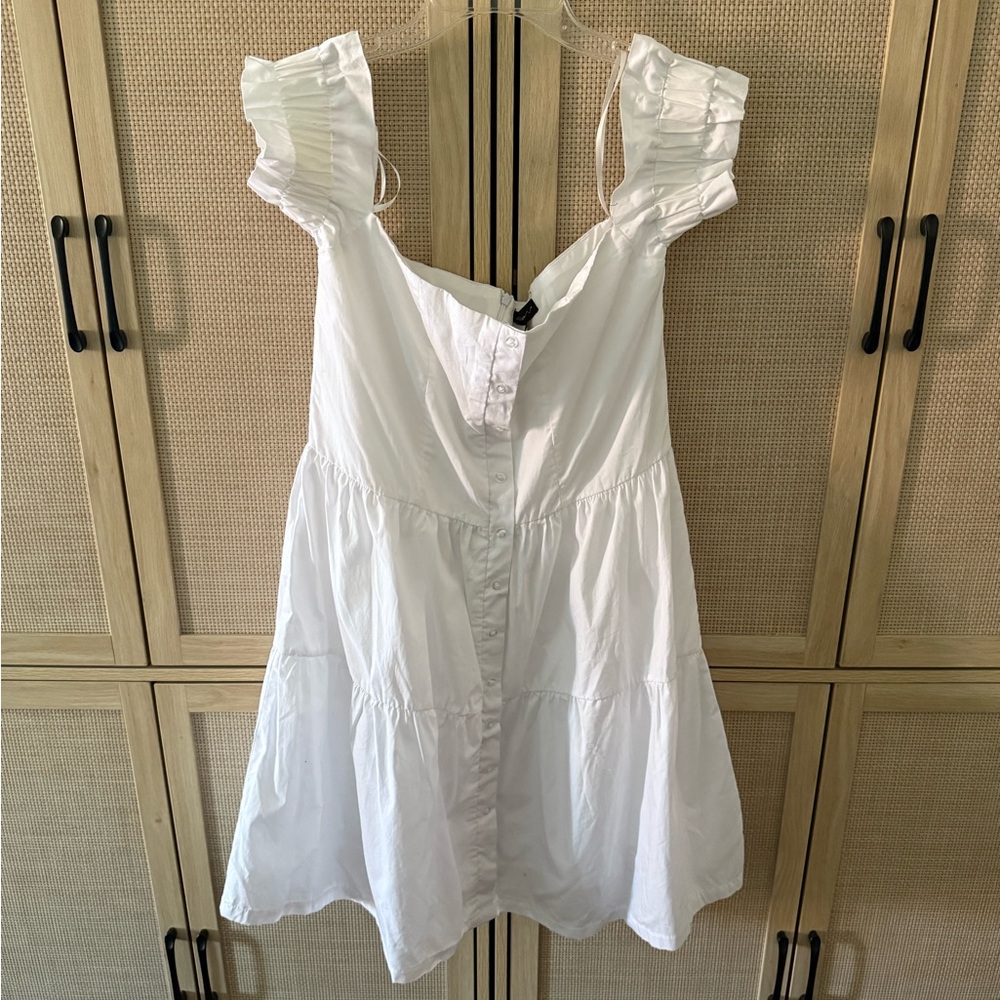 NWT White Off-Shoulder Dress